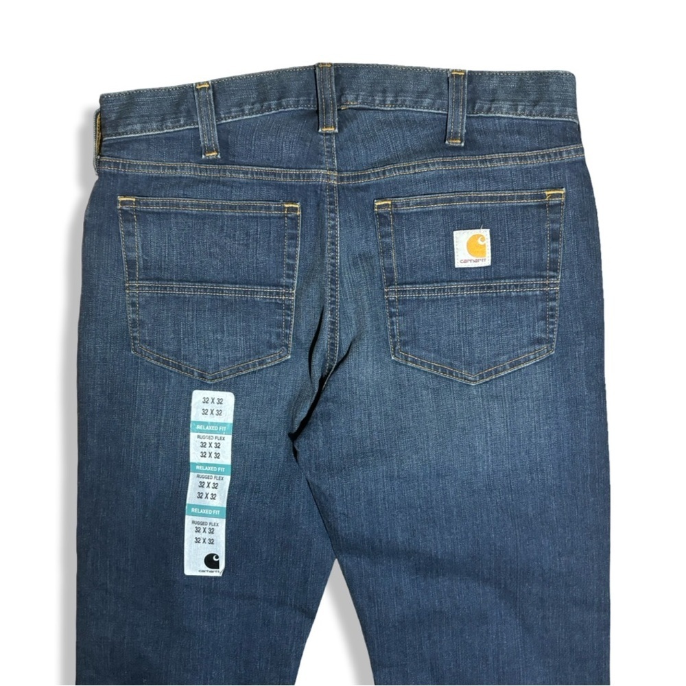 NWT Carhartt Men's Relaxed Fit Blue Jeans